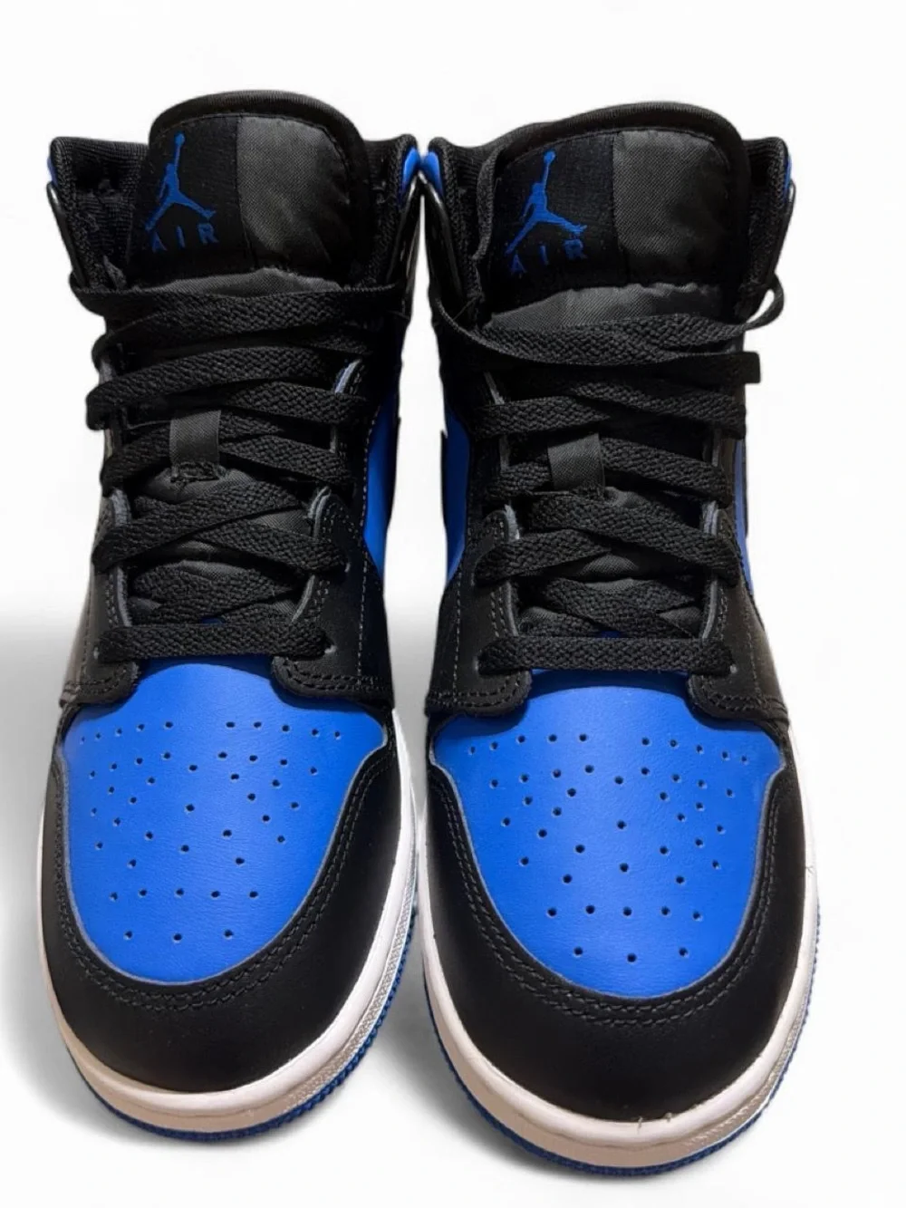 Jordan Kids High-Top Sneakers - Black & Blue